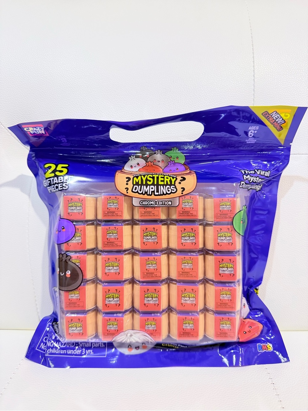 RMS 25 Mini Mystery Dumpling Chrome Edition SUPER RARE
